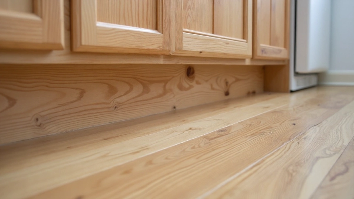 Czy układać panele pod szafkami w kuchni