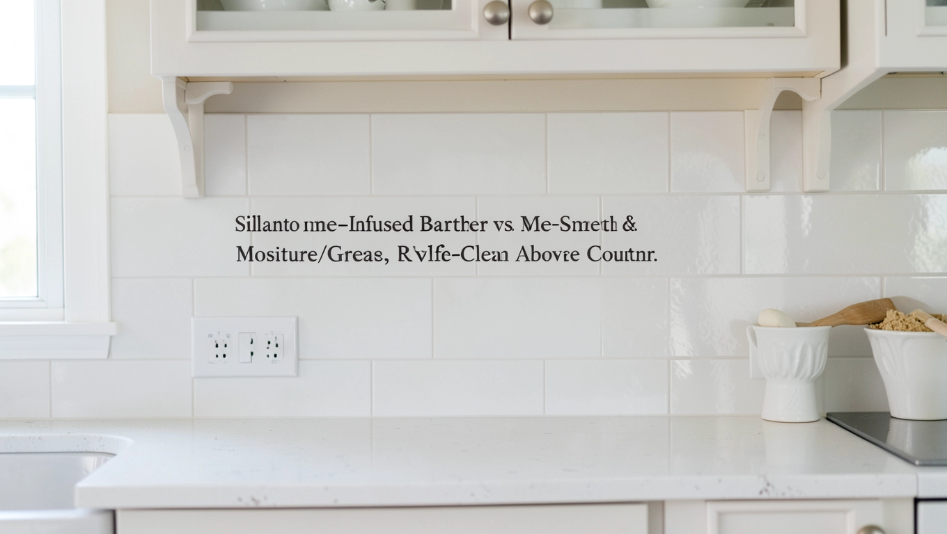 Dekoracyjne farby i wapno na ściany kuchenne