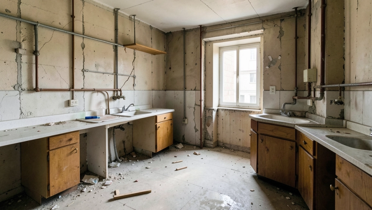 Przeniesienie kuchni do salonu w bloku koszt