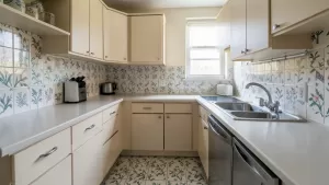 czym okleić płytki w kuchni