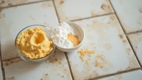 Czym wyczyścić tłuste fugi w kuchni