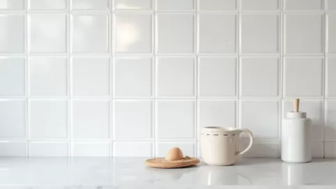 Jaka fuga do białych płytek w kuchni