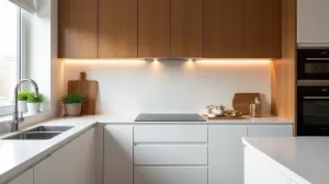 Jaka odległość między szafkami dolnymi górnymi w kuchni