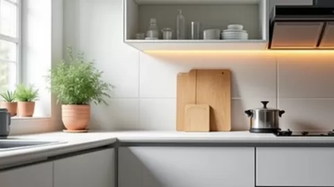 Jaka powinna być odległość między blatem a szafkami w kuchni