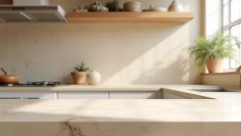 Jaki blat do beżowej kuchni