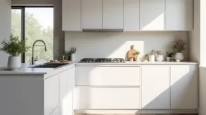 Jaki blat do białej kuchni