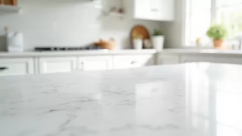 Jaki blat do białej kuchni z połyskiem