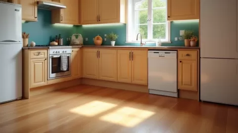 Jaki kolor kuchni do drewnianej podłogi