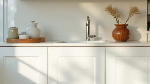 Jaki kolor ścian do białych mebli w kuchni