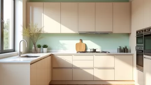 Jaki kolor ścian do jasnych mebli w kuchni