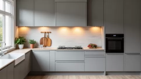 Jaki kolor ścian do szarej kuchni