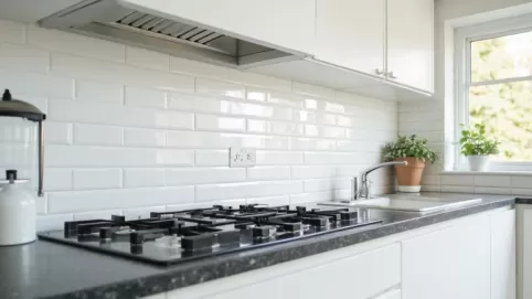 na jakiej wysokości płytki w kuchni