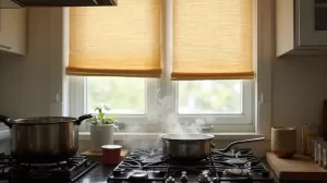 Rolety z poliestru do kuchni