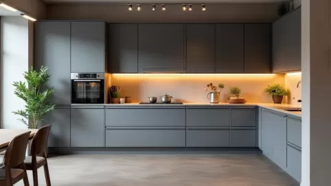 Szara kuchnia jaki blat